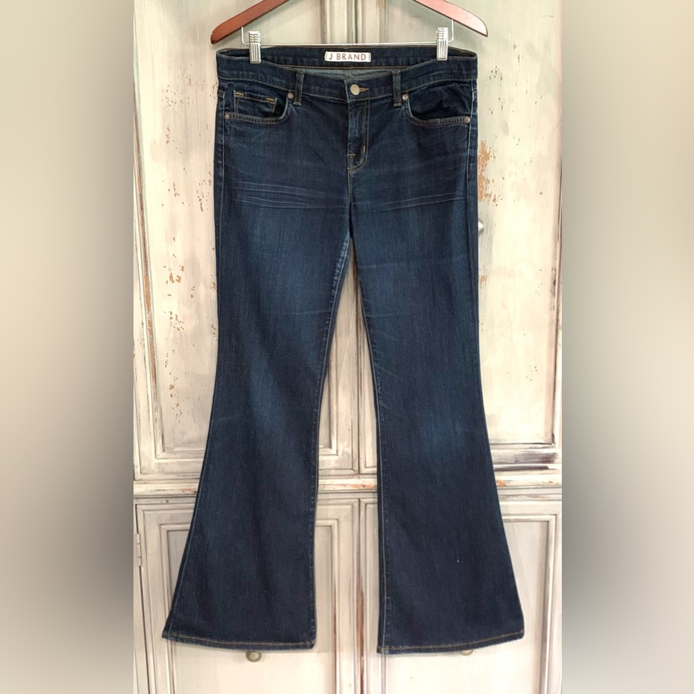 J BRAND Babe Starless Flare Leg Jeans Sz 30